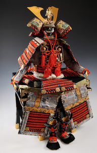 Japanese beautiful Samurai Figure Doll -Hougetsu Product- 88cm 伊勢