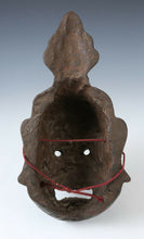 Old Vintage Paper clay Buddhism Mask Plaque Showa Product