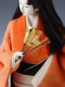 Japanese Beautiful Old Vintage Geisha Doll -Sakurayama Product-