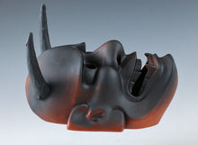 Japanese Ceramic Noh Mask Hannya -Jealousy woman- 般若 Demon Tsushima