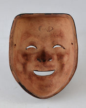 Old Vintage Japanese Ceramic Kagura Noh Mask -The Old Wise Man-