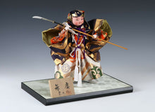 Old Vintage Japanese Legendary Buddhism Soldier Samurai Doll -Benkei-