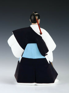 Japanese Vintage Hakata Clay Doll -Great Samurai Mori Tahei-