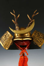 Japanese Samurai Helmet Middle Size -Shikanosuke Kabuto with a Mask- Tsushima