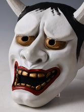 Japanese Beautiful Vintage Noh Mask -Hannya- Ceramic Tsushima