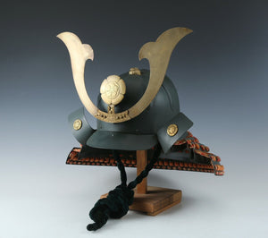 Japanese Wearable Samurai Helmet -Nice Vintage Condition Product-