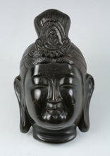 Old Vintage Japanese Buddhism Bronze Mask -Holy Kannon- 観音