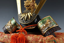 Japanese Samurai Colored Helmet -Yoshitsune LEO Kabuto-  Tsushima