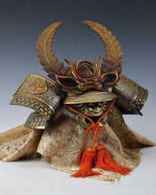 Old Vintage Japanese Samurai Helmet -TOKUGAWA IEYASU's Kabuto- with a Face Mask