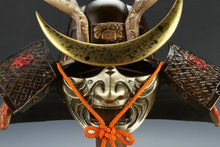 Vintage Samurai Helmet -shikanosuke kabuto with a mask- Tsushima