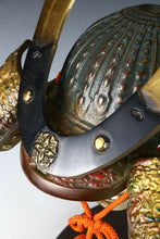 Samurai Helmet -Minamoto Zuisho Kabuto with a Mask-