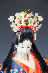 Japanese Vintage Beautiful Geisha Doll  -Classic Style-