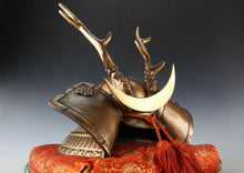 Japanese Samurai Helmet -Yamanaka Shikanosuke Kabuto- Golden Colored