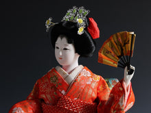 Beautiful Craft Maker Japanese Traditional Fan GEISHA Doll