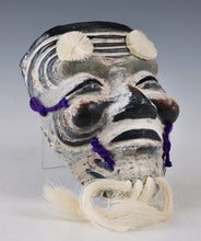 Old Vintage Japanese Paper Clay NOH MASK -Okina- 翁面