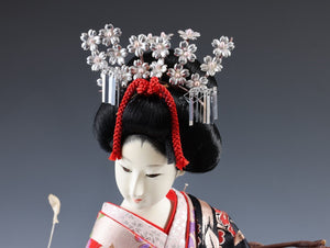 Old Vintage Japanese GEISHA Doll -Fuji girl- Sumire Product