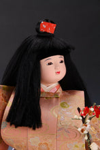 Japanese Real Gofun Kyo Doll -Kawaii Gosho Doll- Ichimatsu Style