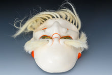 Vintage Japanese Ceramic Kagura Noh Mask -a patron saint of study-