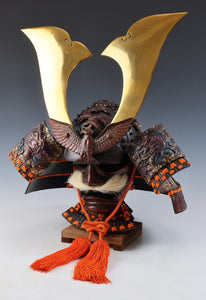 Nice Vintage Japanese Samurai Helmet Kabuto -Hard to find product- Tsushima