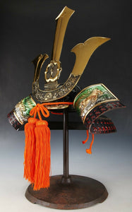 Fabulous Japanese Samurai Helmet -Kusunoki Masashige Kabuto-