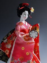 Vintage Classic Style Japanese Traditional Percussion Geisha Doll -Oyama Doll- 翆