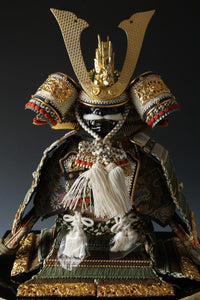 Japanese Beautiful Vintage Samurai Figure Doll -Kamakura Kyugetsu Style- Tsushim