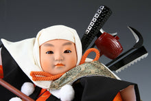 Beautiful Japanese Legendary Buddhism Soldier Samurai Doll -Benkei-