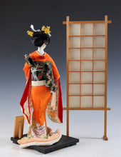 Nice Vintage Classic Style Japanese Traditional Wall Geisha Doll -Oyama Doll-