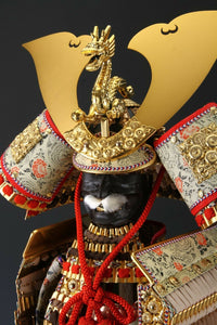 Japanese beautiful Samurai Figure Doll -Kamakura Style- Tsushima