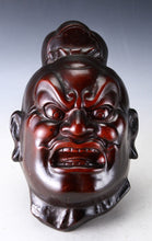 Vintage Japanese Iron Buddhism Big Mask -Nio- Buddhism Mask Plaque