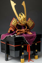 Beautiful Vintage Samurai Pure Silk Kabuto Helmet -Kamakura Tsushima Style- 龍玉