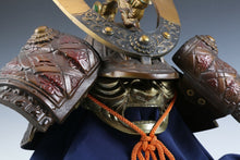 Samurai Helmet -Genji Tametomo Zuisho Kabuto with a Mask- Rare 為朝