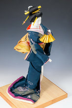 Japanese Beautiful Geisha Doll -Classic Fan Style- 扇 58cm