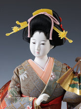 Beautiful Craft Maker Japanese Traditional Fan GEISHA Doll