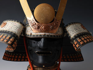 Japanese Samurai Wearable Kabuto Helmet with a Mask -Marutake Kohnin Product-