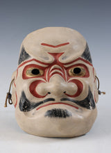 Old Vintage Lacquer NOH MASK -Susanooh- 素戔嗚