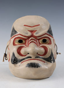 Old Vintage Lacquer NOH MASK -Susanooh- 素戔嗚