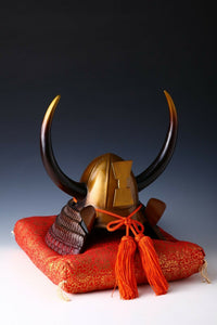 Vintage Japanese Samurai Helmet -Kansuke's helmet-