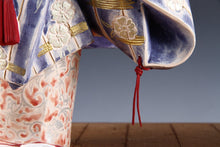 Beautiful Japanese Hakata Clay Ceramic Doll -Hagoromo- made by Kitaoka Hideo