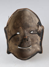 Old Vintage Japanese Ceramic Kagura Noh Mask -The Old Wise Man-