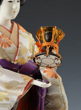 Japanese Beautiful Vintage Geisha Doll -Classic Sakurayama Style Product-