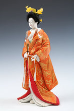 Japanese Vintage Beautiful Geisha Kimekomi Doll -The Traditional Wedding-