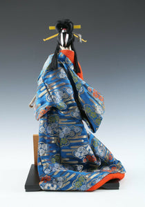 Beautiful Japanese GEISHA Doll -Traditional Fan- Sukiyo Doll Product