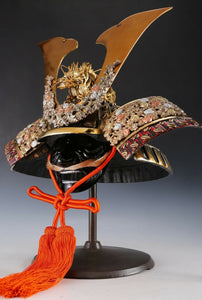 Largest Size Samurai Helmet -Great Shogun Kabuto- with a Mask