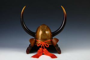 Vintage Japanese Samurai Helmet -Kansuke's helmet-