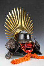 Japanese Vintage Samurai Helmet -Hideyoshi Kabuto with a mask-  Age of Samurai