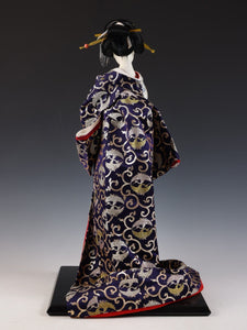 Beautiful Japanese Nice Vintage Geisha Doll -The Happiness- 57cm