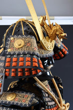 Japanese Beautiful High Grade Vintage Samurai Figure Doll -Kids Wearable-