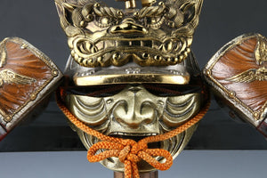 Japanese Fabulous Samurai Helmet -Dragon with a mask- Tsushima