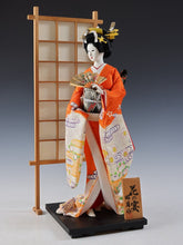 Nice Vintage Classic Style Japanese Traditional Wall Geisha Doll -Oyama Doll-